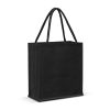 eildon jute tote bag colour match black eildon jute tote bag colour match black