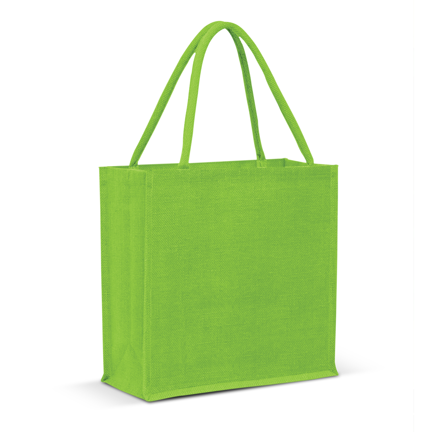 emerald jute tote bag bright green emerald jute tote bag bright green