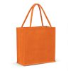 emerald jute tote bag orange emerald jute tote bag orange