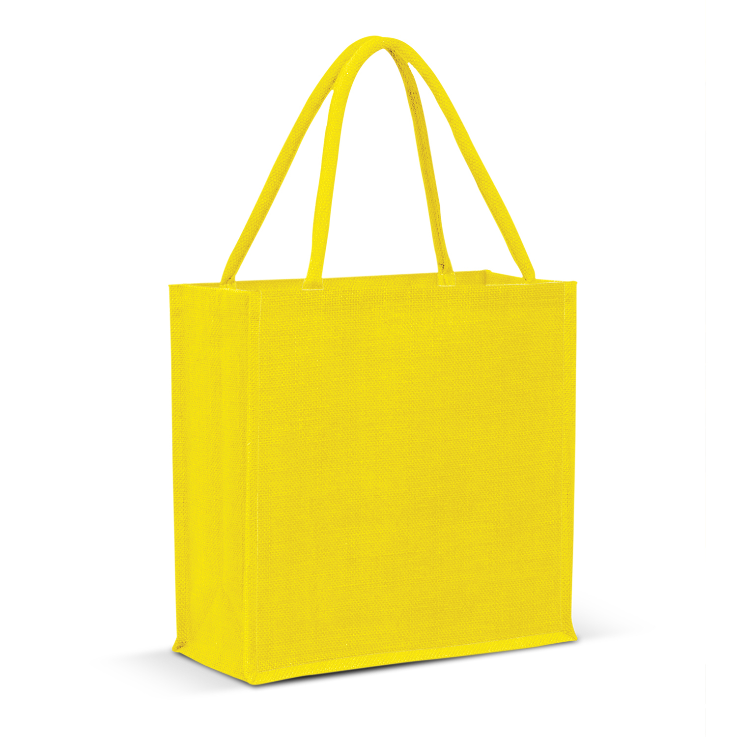 emerald jute tote bag yellow emerald jute tote bag yellow