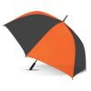 fitzroy hydra sports umbrella black orange