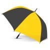 fitzroy hydra sports umbrella black yellow