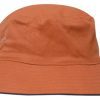 gingerah bucket hat orange navy