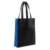 glenbawn non woven panel tote bag black royal glenbawn non woven panel tote bag black royal