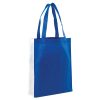 glenbawn non woven panel tote bag royal white glenbawn non woven panel tote bag royal white