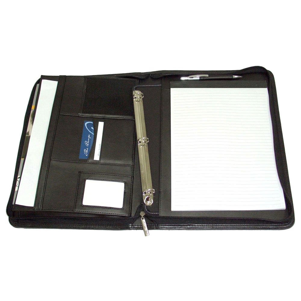 hamilton a4 zippered compendium open hamilton a4 zippered compendium open