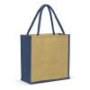 hamlyn jute tote bag dark blue hamlyn jute tote bag dark blue
