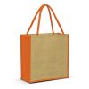 hamlyn jute tote bag orange hamlyn jute tote bag orange