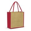 hamlyn jute tote bag red hamlyn jute tote bag red