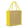 hamlyn jute tote bag yellow hamlyn jute tote bag yellow