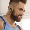 horsham sport bluetooth earbuds in use