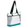 indee leisure tote bag teal blue indee leisure tote bag teal blue