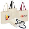 juna heavy duty canvas tote with gusset