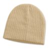 moira cable knit beanie beige moira cable knit beanie beige