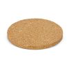 morven cork coaster round natural