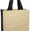 organic jute carry all bag black organic jute carry all bag black