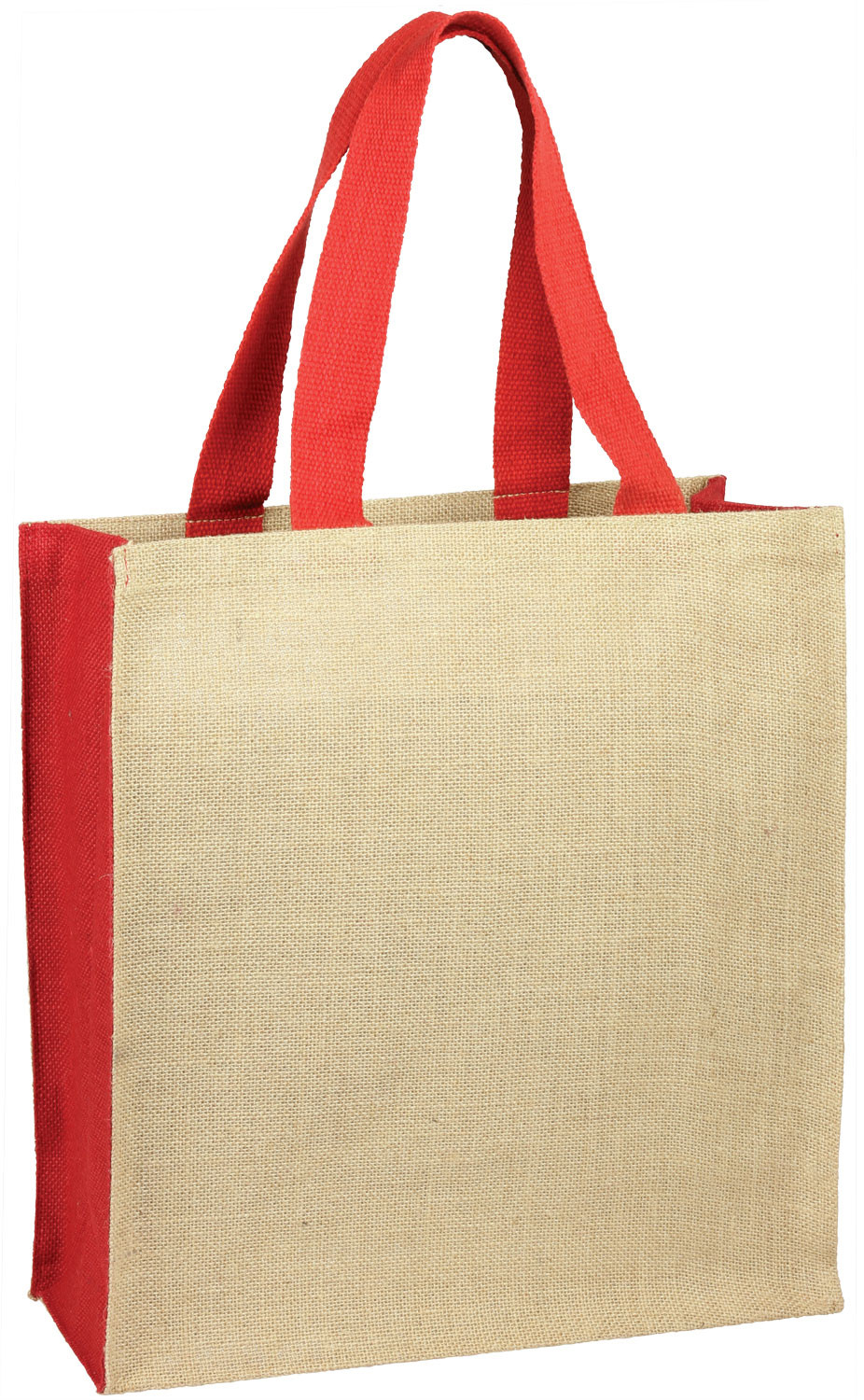 organic jute carry all bag red organic jute carry all bag red