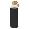 parratah eden glass bottle neoprene sleeve black