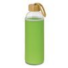 parratah eden glass bottle neoprene sleeve bright green