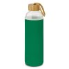 parratah eden glass bottle neoprene sleeve kelly green