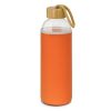 parratah eden glass bottle neoprene sleeve orange