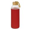 parratah eden glass bottle neoprene sleeve red