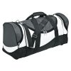 pinnaroo sports bag grey white black pinnaroo sports bag grey white black