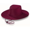 premium poly viscose hat maroon premium poly viscose hat maroon