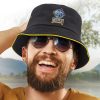 rason bucket hat coloured sandwich trim logo example