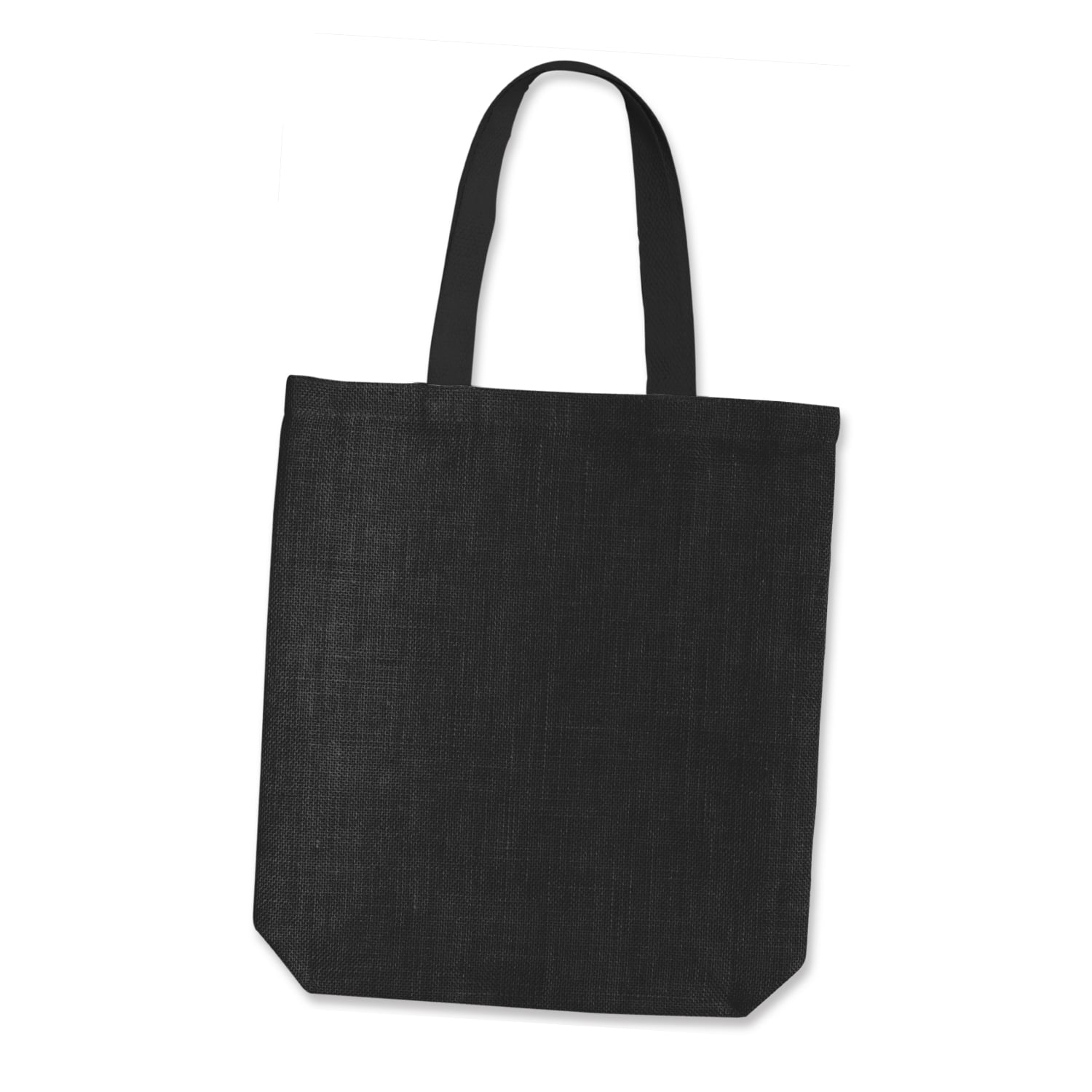 somersby jute tote bag black somersby jute tote bag black
