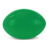 stress rugby ball dark green