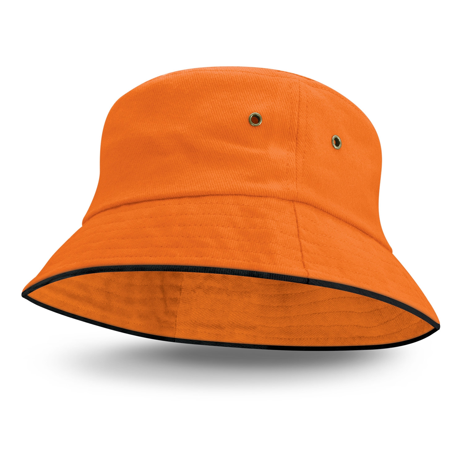 tanami bucket hat black sandwich trim orange tanami bucket hat black sandwich trim orange