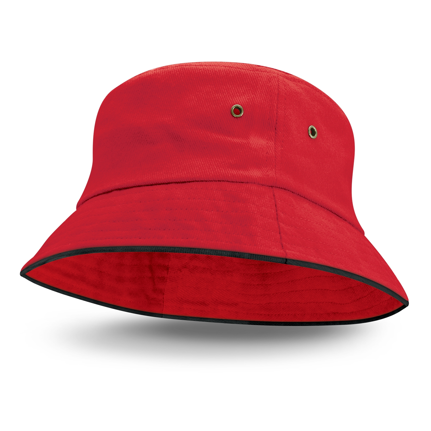 tanami bucket hat black sandwich trim red tanami bucket hat black sandwich trim red