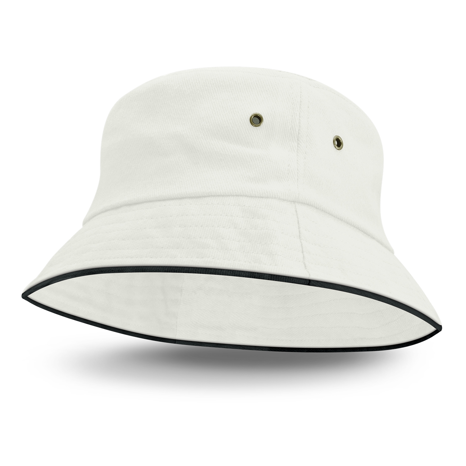 tanami bucket hat black sandwich trim white tanami bucket hat black sandwich trim white