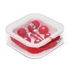 taree helio ear buds red