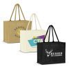 v gate jute tote bag main