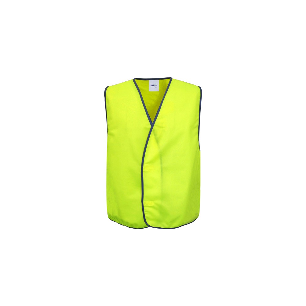 adults basic safety vest yellow adults basic safety vest yellow