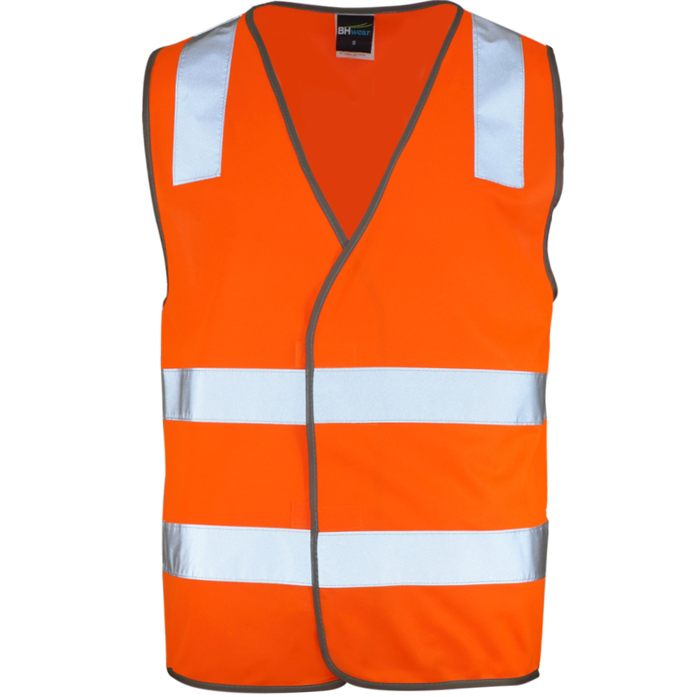adults ultra safety vest orange front adults ultra safety vest orange front