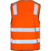 adults ultra safety vest orange rear adults ultra safety vest orange rear