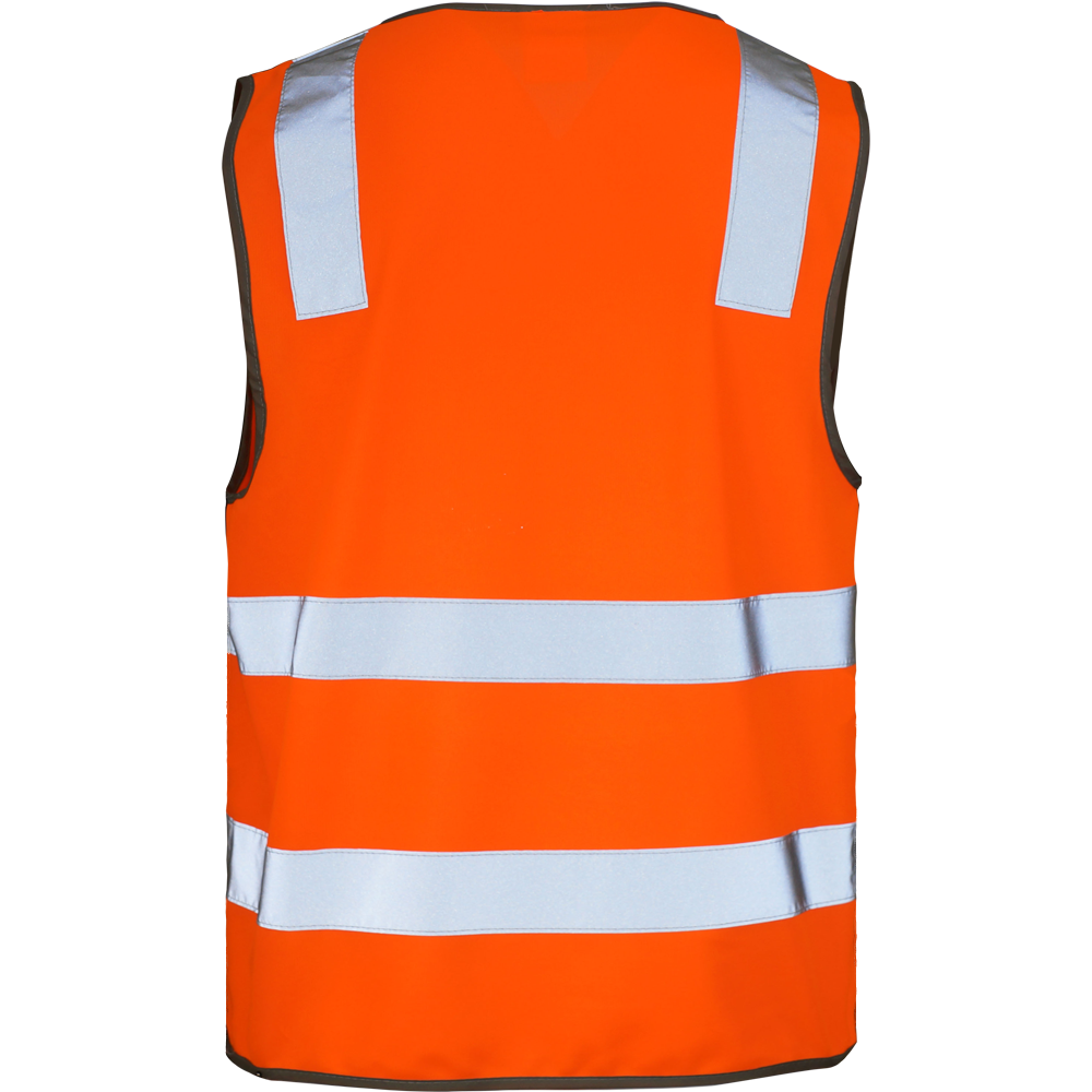 adults ultra safety vest orange rear adults ultra safety vest orange rear
