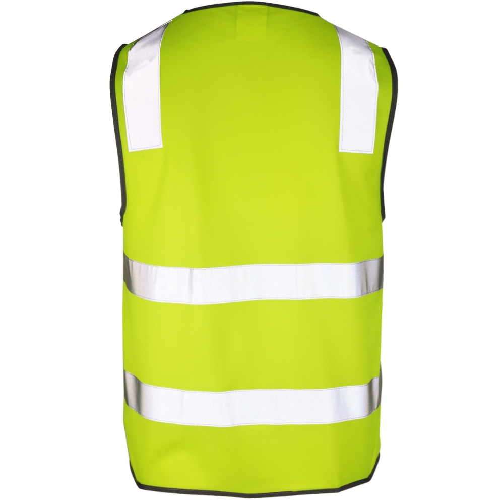 adults ultra safety vest yellow rear adults ultra safety vest yellow rear
