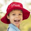 dundee wide brim hat in use