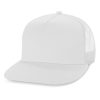 kakadu flat peak truck hat white kakadu flat peak truck hat white