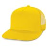 kakadu flat peak truck hat yellow kakadu flat peak truck hat yellow