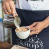 bistro denim waist apron in action bistro denim waist apron in action