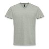 harts sols imperial mens v neck t shirt grey melange harts sols imperial mens v neck t shirt grey melange