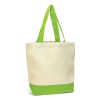 hedland sedona canvas tote bag bright green hedland sedona canvas tote bag bright green