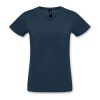 julia sols imperial womens v neck t shirt french navy