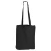 marrawah coloured cotton long handle bag black