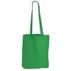 marrawah coloured cotton long handle bag green